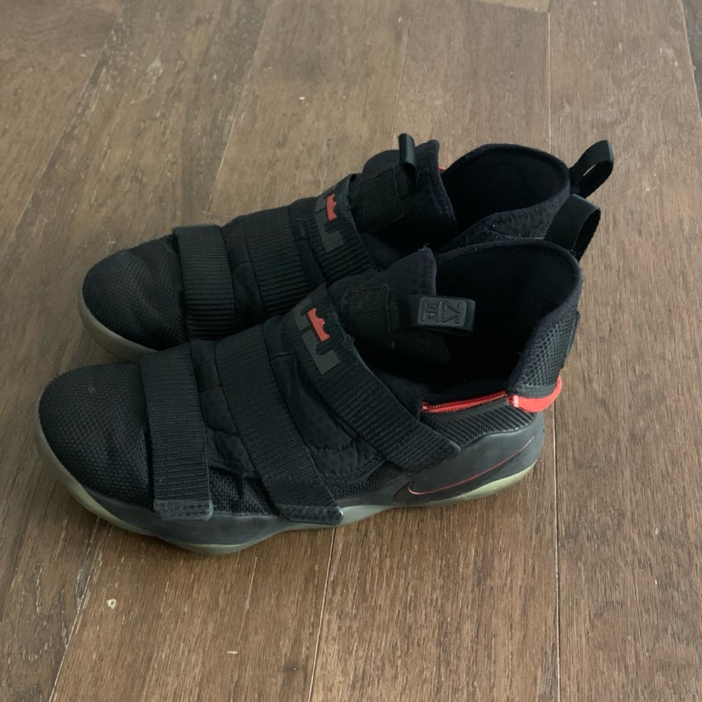 Lebron black size 12 shoes